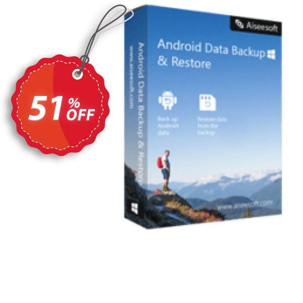 FoneLab - Android Data Backup & Restore Coupon, discount 40% Aiseesoft. Promotion: 40% Aiseesoft Coupon code