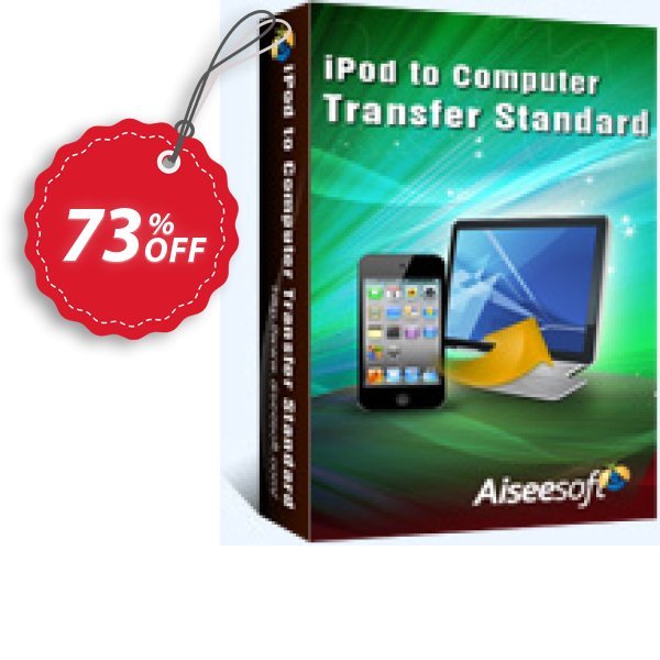 Aiseesoft iPod to Computer Transfer Coupon, discount Aiseesoft iPod to Computer Transfer dreaded deals code 2024. Promotion: 
