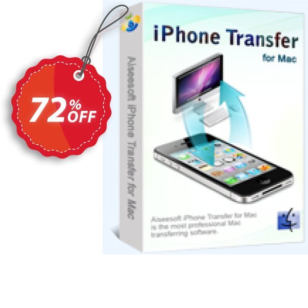 Aiseesoft iPhone Transfer for MAC Coupon, discount 40% Aiseesoft. Promotion: 