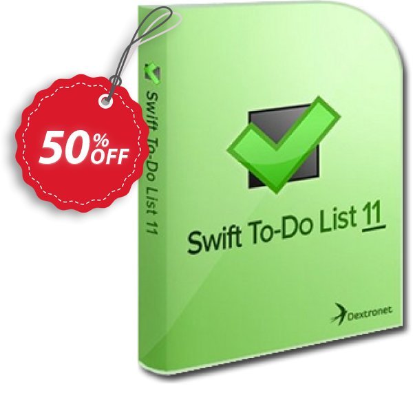 Swift To-Do List, 6-10 users  Coupon, discount 30% OFF Swift To-Do List (6-10 users), verified. Promotion: Wondrous deals code of Swift To-Do List (6-10 users), tested & approved