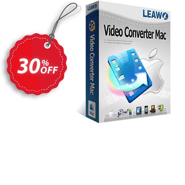 Leawo Video Converter for MAC Lifetime Coupon, discount Leawo coupon (18764). Promotion: Leawo discount