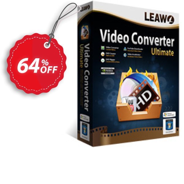 Leawo Video Converter Ultimate /LIFETIME/ Coupon, discount Leawo coupon (18764). Promotion: Leawo discount