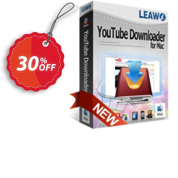 Leawo YouTube Downloader for MAC Lifetime Coupon, discount Leawo back-to-school discount for affiliate. Promotion: Leawo discount