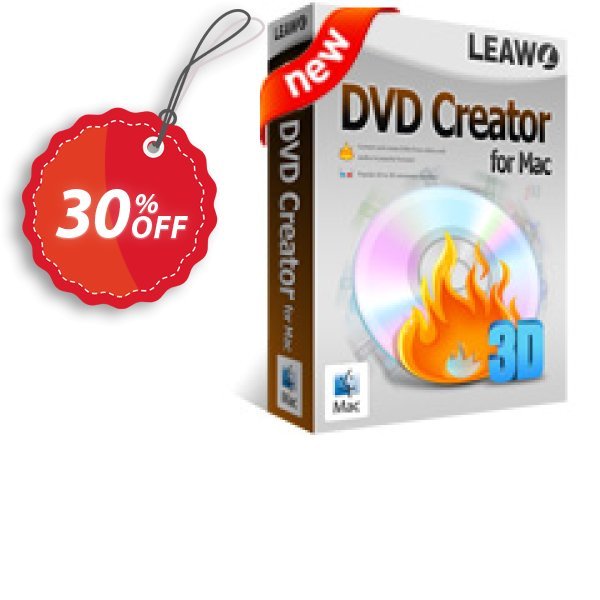 Leawo DVD Creator for MAC Lifetime Coupon, discount Leawo coupon (18764). Promotion: Leawo discount