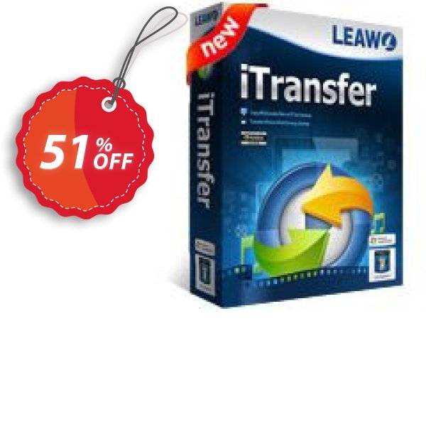 Leawo iTransfer /LIFETIME/ Coupon, discount Leawo coupon (18764). Promotion: Leawo discount