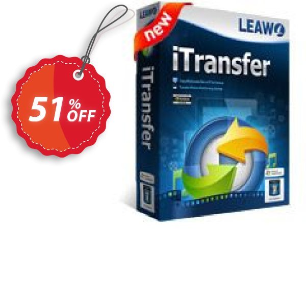 Leawo iTransfer /LIFETIME/ Coupon, discount Leawo back-to-school discount for affiliate. Promotion: Leawo discount