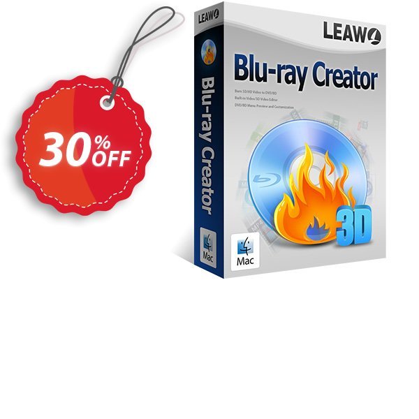 Leawo Blu-ray Creator for MAC Lifetime Coupon, discount Leawo coupon (18764). Promotion: Leawo discount