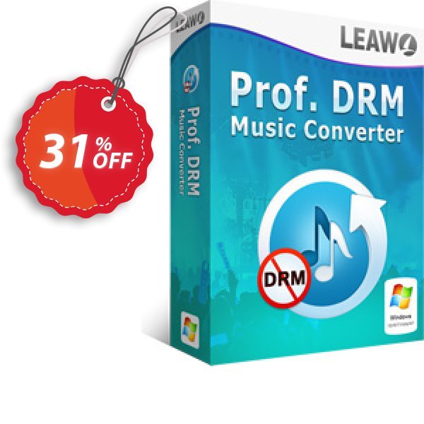 Leawo Prof. DRM Music Converter Coupon, discount Leawo coupon (18764). Promotion: Leawo discount