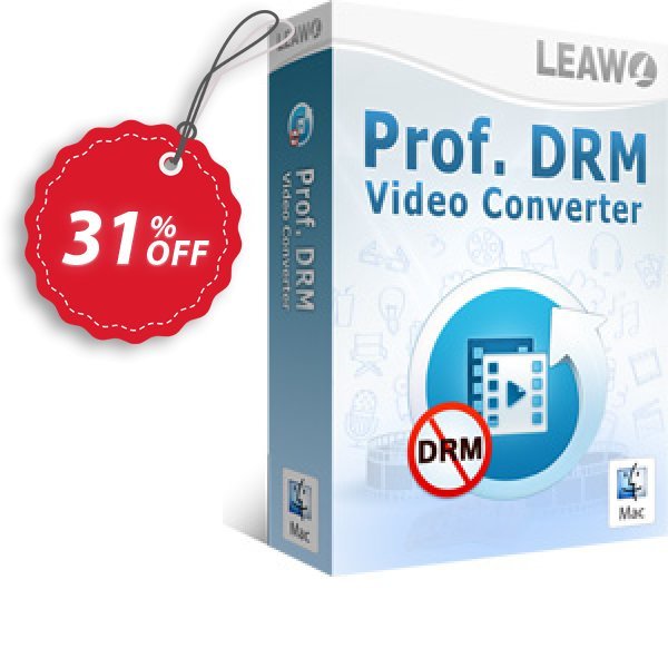 Leawo Prof. DRM Video Converter For MAC Coupon, discount Leawo coupon (18764). Promotion: Leawo discount