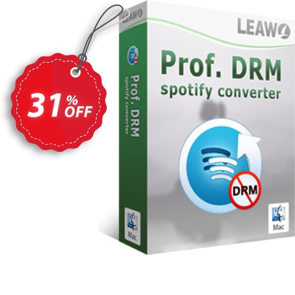 Leawo Prof. DRM Spotify Converter For MAC Coupon, discount Leawo coupon (18764). Promotion: DRM Spotify Converter For Mac promotion