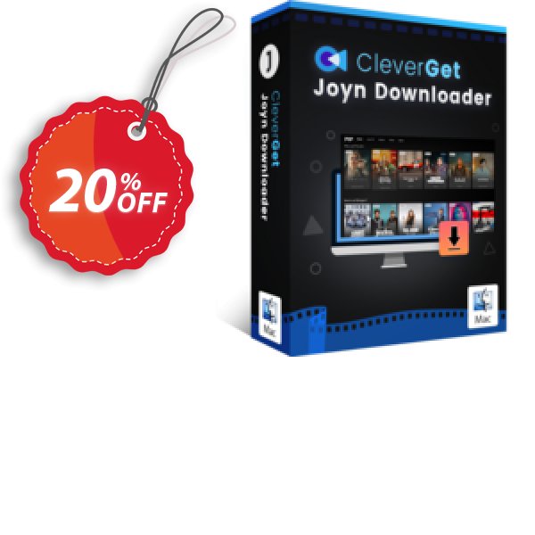 CleverGet Joyn Downloader for MAC Coupon, discount Leawo back-to-school discount for affiliate. Promotion: Exclusive sales code of CleverGet JYD for Mac 2024