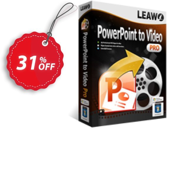 Leawo PowerPoint to Video Pro Coupon, discount Leawo back-to-school discount for affiliate. Promotion: Leawo discount