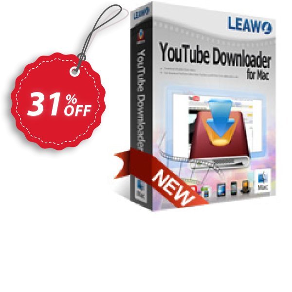 Leawo Video Downloader for MAC Coupon, discount Leawo Youtube Downloader for Mac wondrous promotions code 2024. Promotion: wondrous promotions code of Leawo Video Downloader for Mac 2024