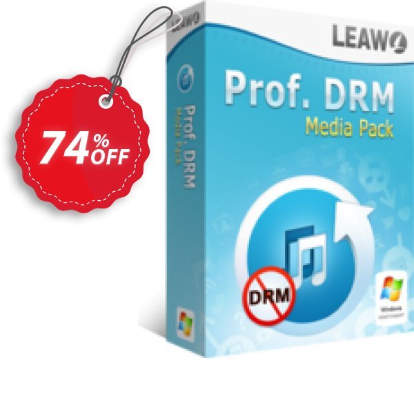 Leawo Prof. DRM Media Pack Coupon, discount Leawo Prof. DRM Media Pack exclusive promotions code 2024. Promotion: exclusive promotions code of Leawo Prof. DRM Media Pack 2024