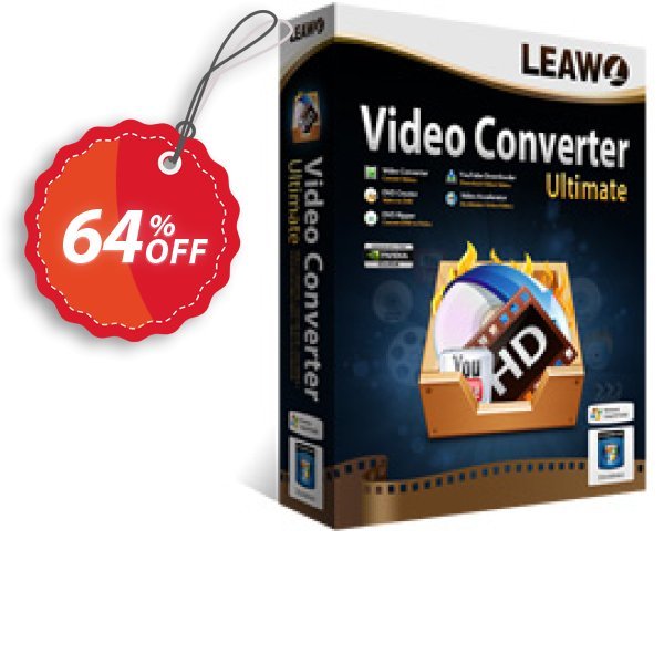 Leawo Video Converter Ultimate Coupon, discount Leawo back-to-school discount for affiliate. Promotion: Leawo discount