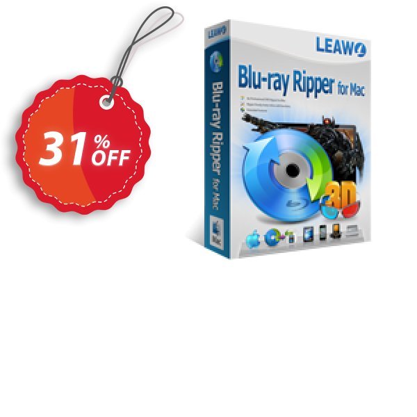 Leawo Blu-ray Ripper for MAC Coupon, discount Leawo coupon (18764). Promotion: Leawo discount