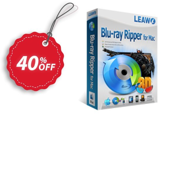 Leawo Blu-ray Ripper for MAC Coupon, discount Leawo coupon (18764). Promotion: Leawo discount