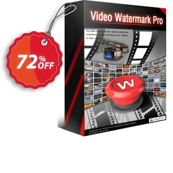 Video Watermark PRO Coupon, discount AoaoPhoto Video Watermark (18859) discount. Promotion: Aoao coupon codes discount