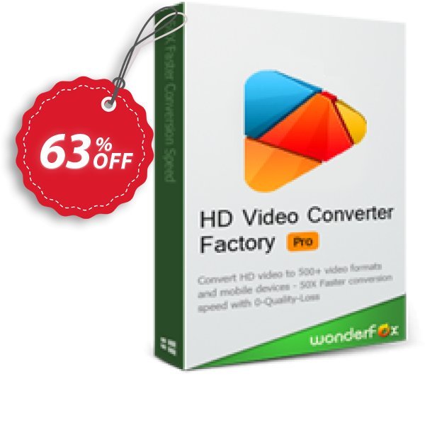 HD Video Converter Factory Pro Family Pack Coupon, discount 63% OFF HD Video Converter Factory Pro Family Pack, verified. Promotion: Exclusive promotions code of HD Video Converter Factory Pro Family Pack, tested & approved