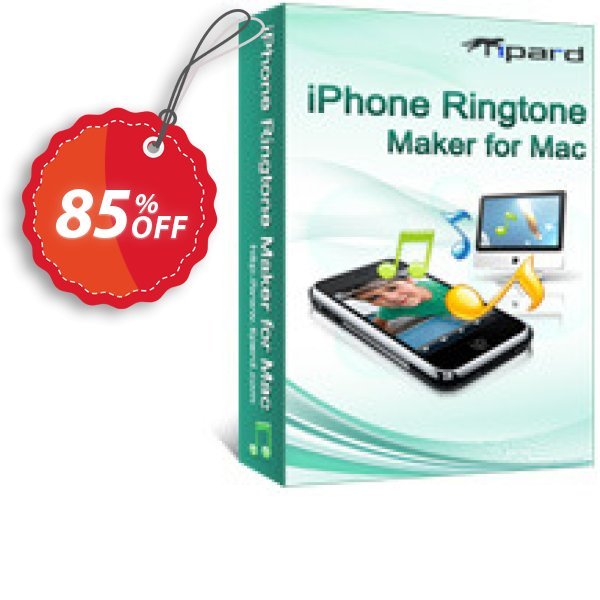 Tipard iPhone Ringtone Maker for MAC Coupon, discount Tipard iPhone Ringtone Maker for Mac hottest discounts code 2024. Promotion: 50OFF Tipard