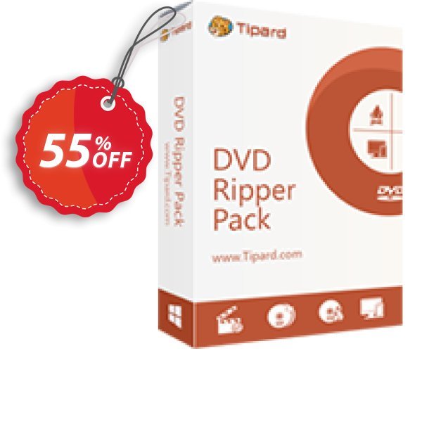 Tipard DVD Ripper Pack Coupon, discount 55% OFF Tipard DVD Ripper Pack, verified. Promotion: Formidable discount code of Tipard DVD Ripper Pack, tested & approved