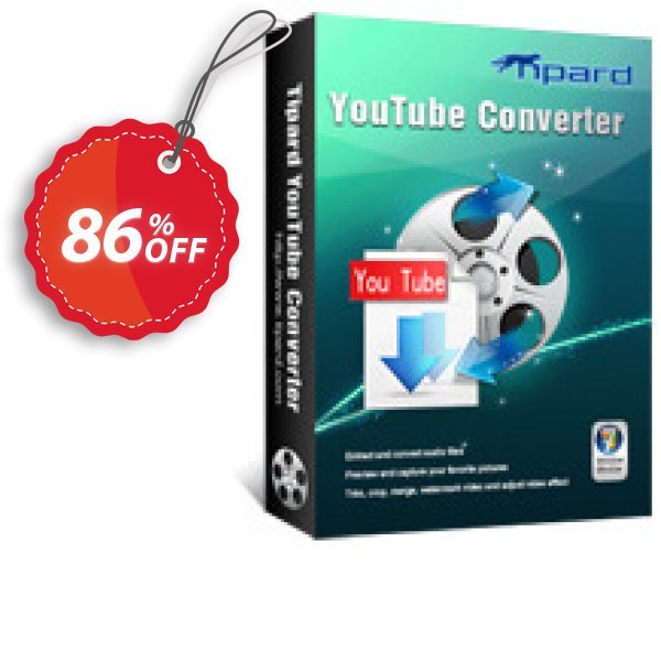 Tipard Youtube Converter Lifetime Coupon, discount Tipard Youtube Converter stunning deals code 2025. Promotion: 50OFF Tipard