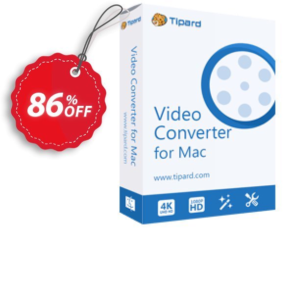 Tipard iPad Video Converter for MAC Coupon, discount Tipard iPad Video Converter for Mac fearsome deals code 2024. Promotion: 50OFF Tipard