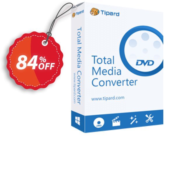 Tipard Total Media Converter Platinum Lifetime Coupon, discount Tipard Total Media Converter Platinum stunning discounts code 2024. Promotion: 50OFF Tipard