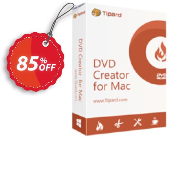 Tipard DVD Creator for MAC Coupon, discount Tipard DVD Creator for Mac impressive sales code 2024. Promotion: 50OFF Tipard