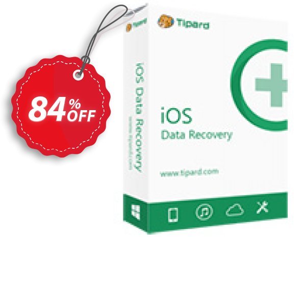 Tipard iOS Data Recovery for MAC Lifetime Coupon, discount Tipard iOS Data Recovery for Mac special discount code 2024. Promotion: 50OFF Tipard