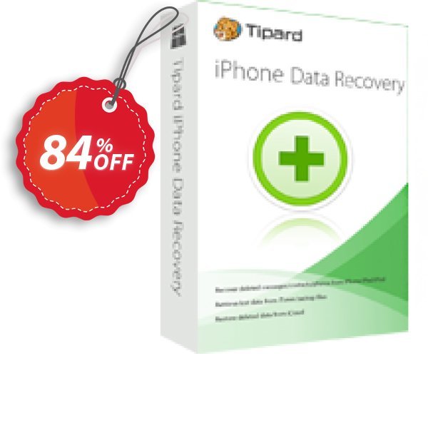Tipard iPhone Data Recovery for MAC Coupon, discount Tipard iPhone Data Recovery stunning discount code 2024. Promotion: 50OFF Tipard