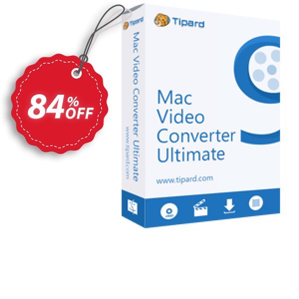 Tipard MAC Video Converter Ultimate Coupon, discount Tipard Mac Video Converter Ultimate awful discount code 2024. Promotion: 50OFF Tipard