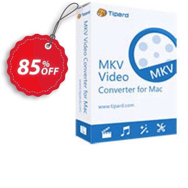 Tipard MKV Video Converter for MAC Coupon, discount Tipard MKV Video Converter for Mac wondrous promotions code 2025. Promotion: 50OFF Tipard