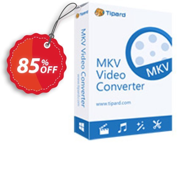 Tipard MKV Video Converter Coupon, discount Tipard MKV Video Converter wonderful promotions code 2025. Promotion: 50OFF Tipard