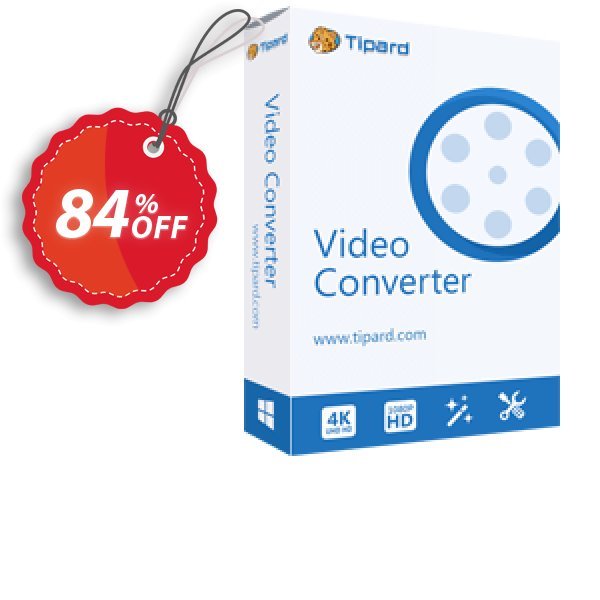 Tipard AVI Converter Coupon, discount 50OFF Tipard. Promotion: 50OFF Tipard