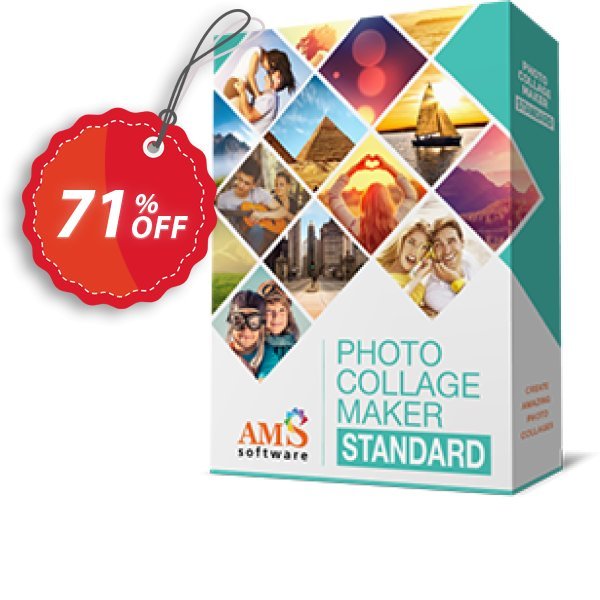 AMS Photo Collage Maker Standard Coupon, discount 70% OFF AMS Photo Collage Maker Standard, verified. Promotion: Staggering discount code of AMS Photo Collage Maker Standard, tested & approved