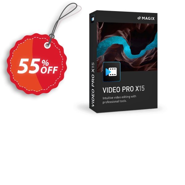 MAGIX Video Pro X15 Coupon, discount 55% OFF MAGIX Video Pro X15, verified. Promotion: Special promo code of MAGIX Video Pro X15, tested & approved