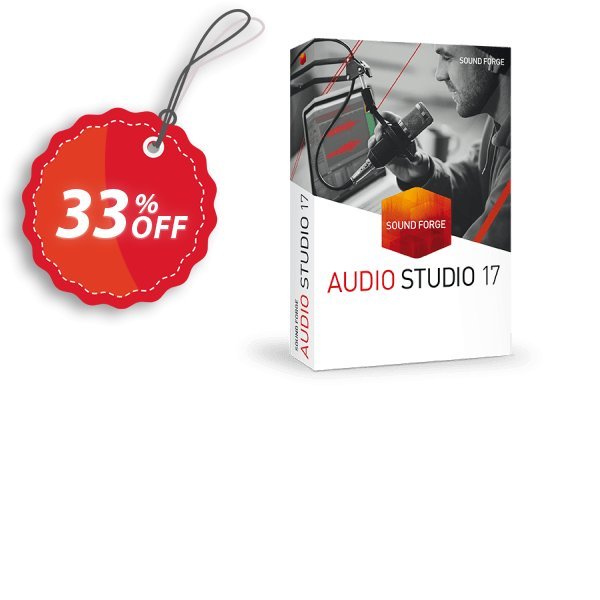 MAGIX SOUND FORGE Audio Studio 17 Coupon, discount 33% OFF MAGIX SOUND FORGE Audio Studio 17, verified. Promotion: Special promo code of MAGIX SOUND FORGE Audio Studio 17, tested & approved