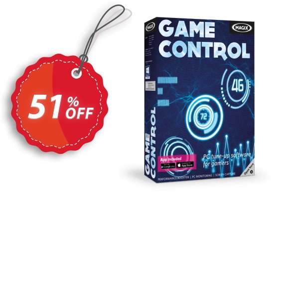 MAGIX Game Control Coupon, discount 50% OFF MAGIX Game Control, verified. Promotion: Special promo code of MAGIX Game Control, tested & approved