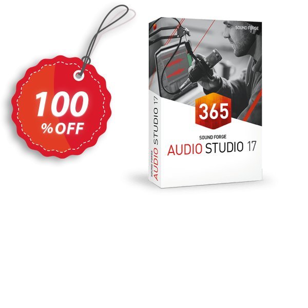 MAGIX SOUND FORGE Audio Studio 365 Coupon, discount 93% OFF MAGIX SOUND FORGE Audio Studio 365 2024. Promotion: Special promo code of MAGIX SOUND FORGE Audio Studio 365, tested in {{MONTH}}