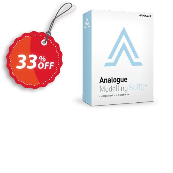 MAGIX Analogue Modelling Suite Plus Coupon, discount 20% OFF MAGIX Analogue Modelling Suite Plus, verified. Promotion: Special promo code of MAGIX Analogue Modelling Suite Plus, tested & approved