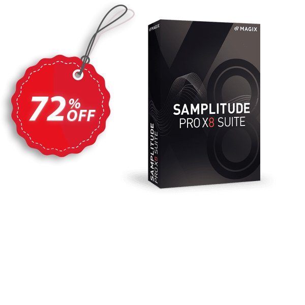 Samplitude Pro X8 Suite Coupon, discount 72% OFF Samplitude Pro X8 Suite, verified. Promotion: Special promo code of Samplitude Pro X8 Suite, tested & approved