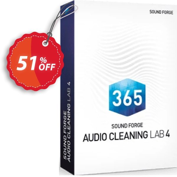 MAGIX SOUND FORGE Audio Cleaning Lab 360 Coupon, discount 51% OFF MAGIX SOUND FORGE Audio Cleaning Lab 360, verified. Promotion: Special promo code of MAGIX SOUND FORGE Audio Cleaning Lab 360, tested & approved