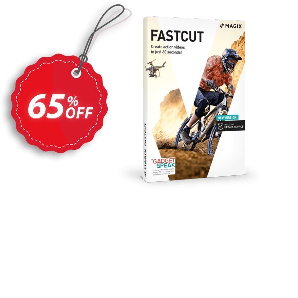 MAGIX Fastcut Plus Coupon, discount 65% OFF MAGIX Fastcut Plus, verified. Promotion: Special promo code of MAGIX Fastcut Plus, tested & approved