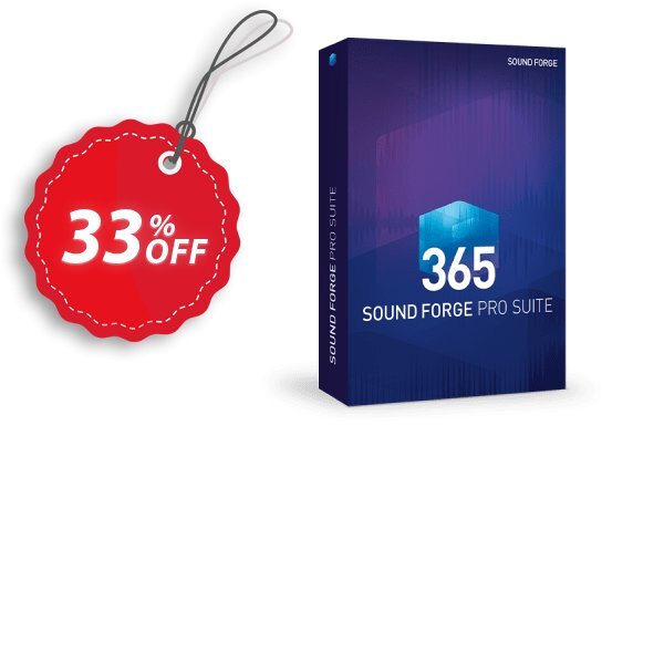 MAGIX SOUND FORGE Pro Suite 365 Coupon, discount 20% OFF MAGIX SOUND FORGE Pro Suite 365, verified. Promotion: Special promo code of MAGIX SOUND FORGE Pro Suite 365, tested & approved