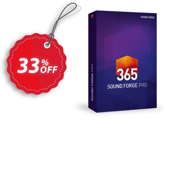 MAGIX SOUND FORGE Pro 365 Coupon, discount 33% OFF MAGIX SOUND FORGE Pro 365 2024. Promotion: Special promo code of MAGIX SOUND FORGE Pro 365, tested in {{MONTH}}