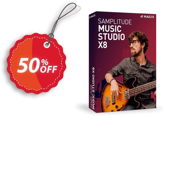 Samplitude Music Studio X8 Coupon, discount 50% OFF Samplitude Music Studio X8, verified. Promotion: Special promo code of Samplitude Music Studio X8, tested & approved