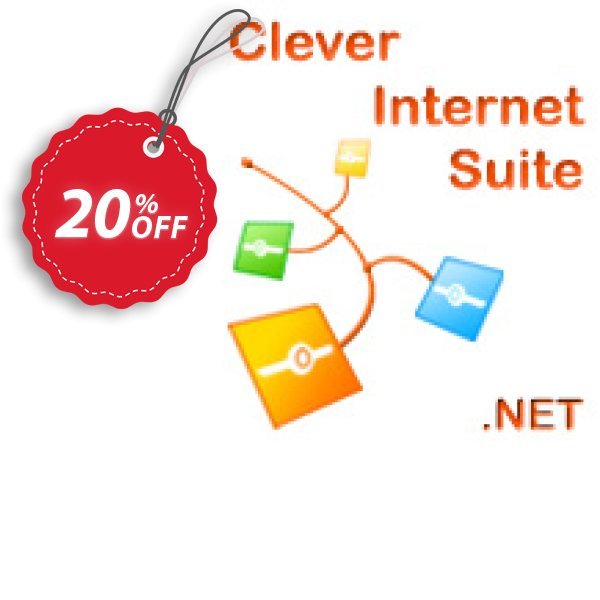 Clever Internet .NET Suite Coupon, discount 20% OFF Clever Internet .NET Suite, verified. Promotion: Staggering discount code of Clever Internet .NET Suite, tested & approved