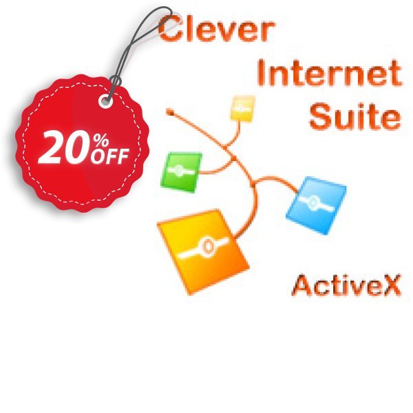 Clever Internet ActiveX Suite Coupon, discount 20% OFF Clever Internet ActiveX Suite, verified. Promotion: Staggering discount code of Clever Internet ActiveX Suite, tested & approved