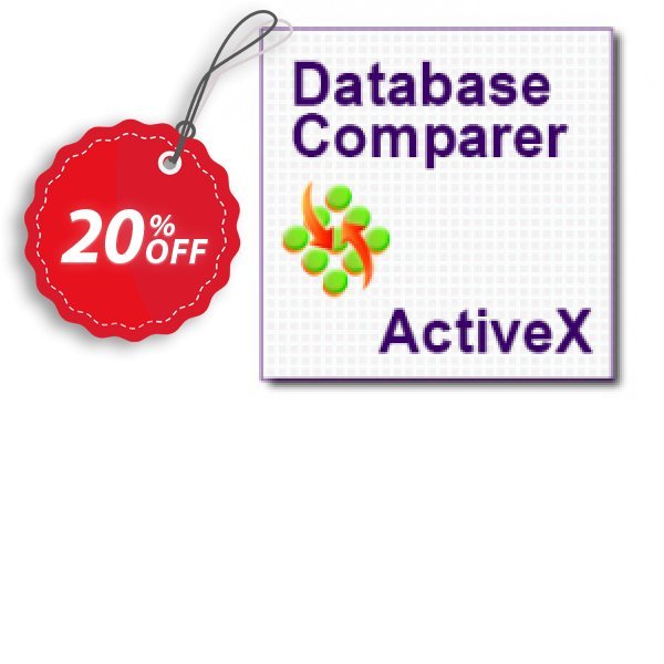 Database Comparer ActiveX Coupon, discount 20% OFF Database Comparer ActiveX, verified. Promotion: Staggering discount code of Database Comparer ActiveX, tested & approved